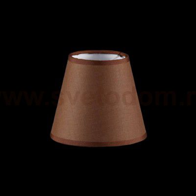 Абажур коричневый Maytoni LMP-BROWN-MO-130 (на прищепке)