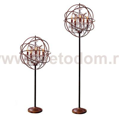 Торшер Loft it LOFT1897FT Foucaults orb crystal