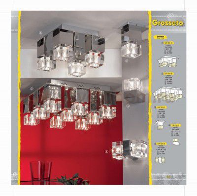 Люстра Lussole LSA-1307-04 GROSSETO