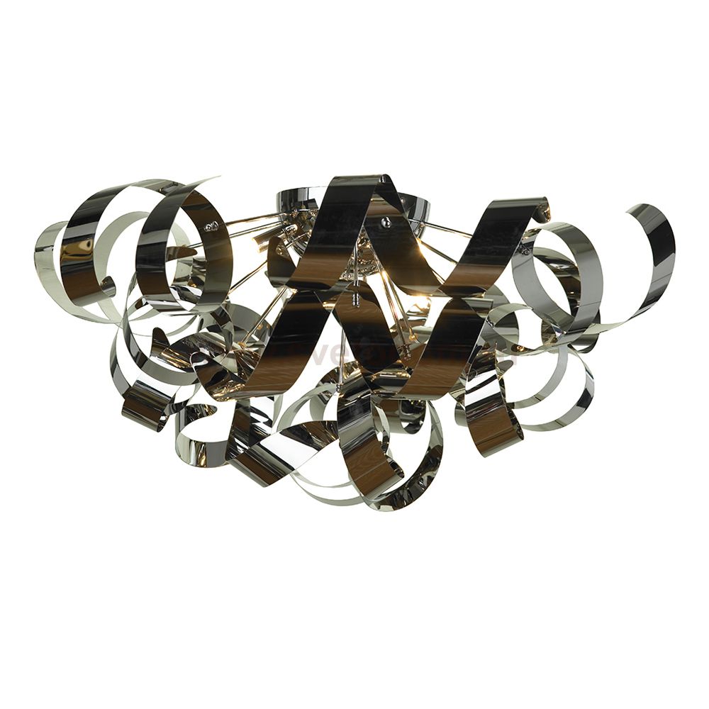 Люстра ветвистая Lussole LSA-5907-09 BRIOSCO хром