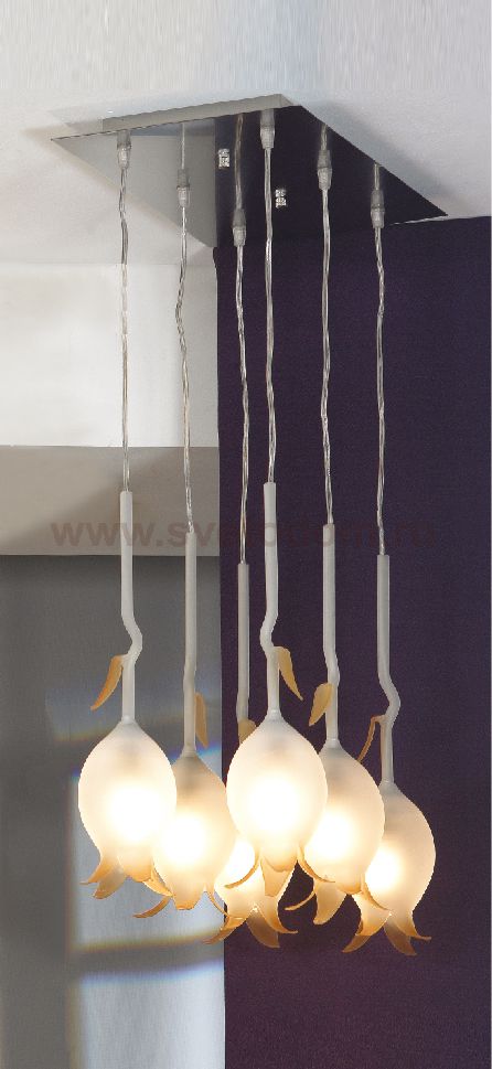 Светильник люстра подвесная Lussole LSA-6105-06 LAUBELLO