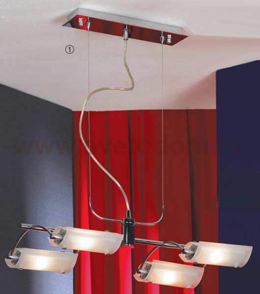 Люстра подвесная Lussole LSA-8003-04 JeSolo