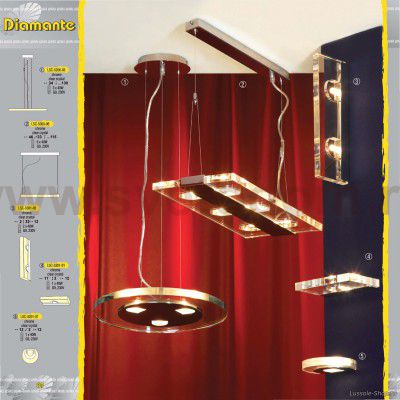 Люстра подвесная Lussole LSC-5206-03 DIAMANTE