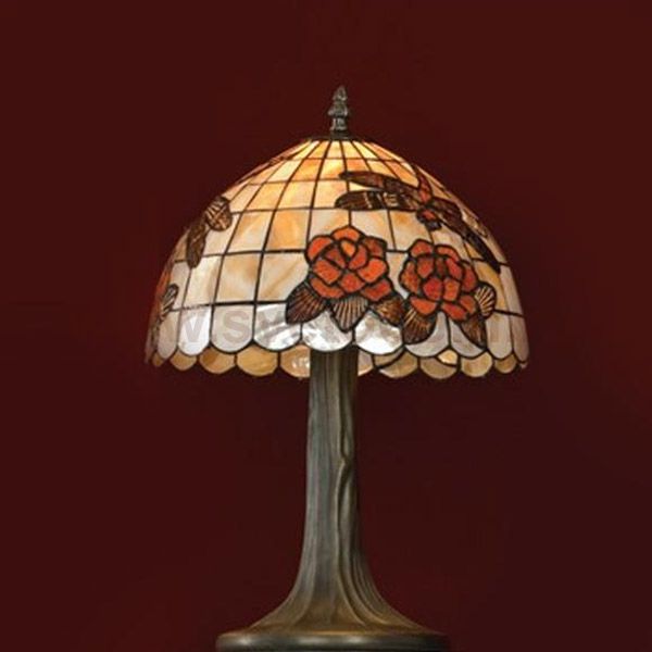 Настольная лампа тиффани стиля Lussole lsf-8804-01