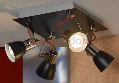 Светильник поворотный спот Lussole LSL-7401-04 FRONTINO