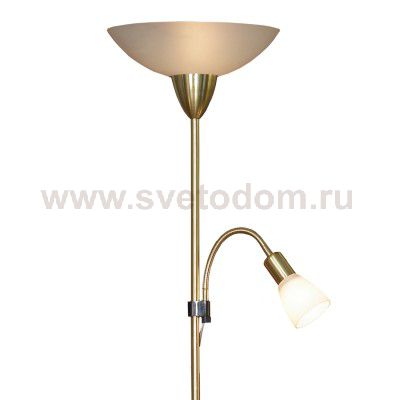 Торшер золото с подсветкой Lussole LSP-0018