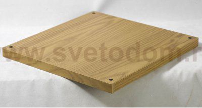 Торшер с полочками Lussole LSP-0332 Woodruff бук