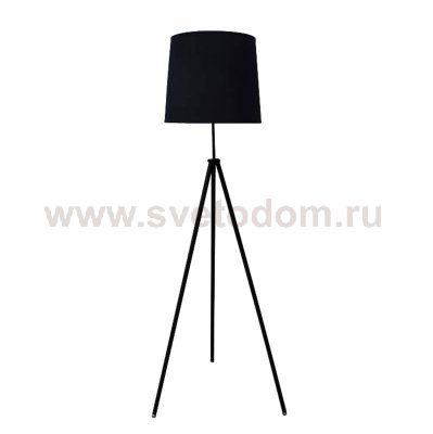 Торшер на треноге черный Lussole LSP-0501