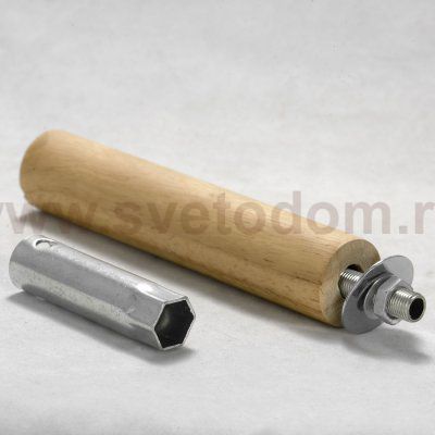 Торшер тренога со столиком и абажуром Lussole LSP-0522