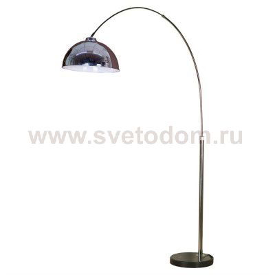 Уценка. Торшер изогнутый Lussole LSP-0540 хром блестящий