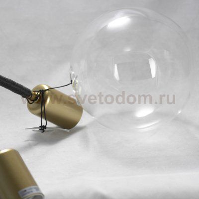 Плафон стекло прозрачное 150мм LSP-817 крепление на нити