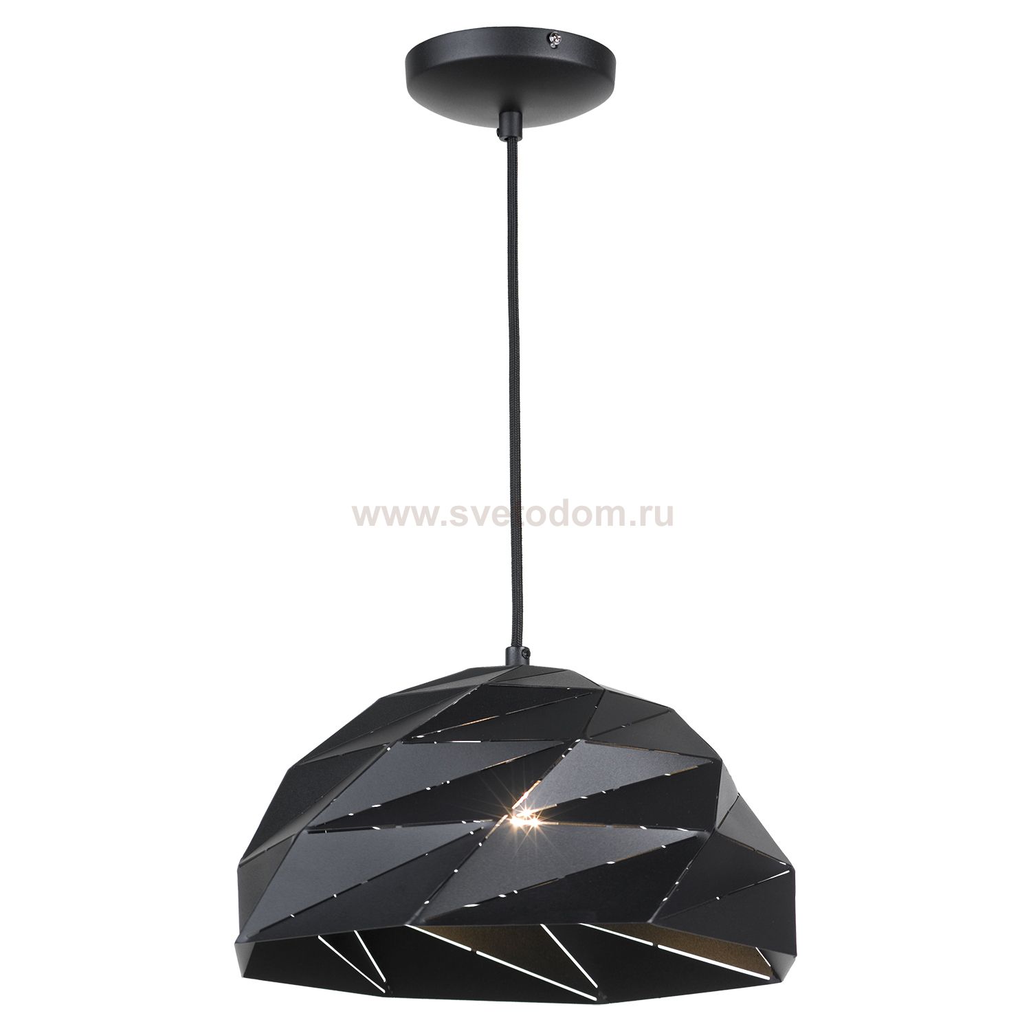 Светильник черный Lussole Loft LSP-9532 Hoover