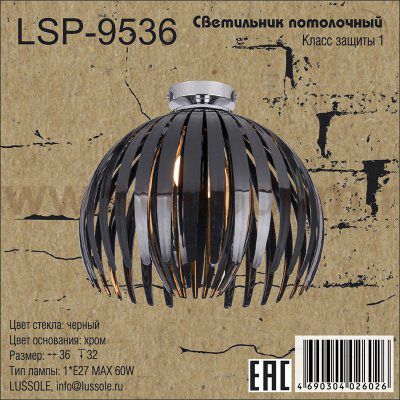 Потолочный светильник Lussole LSP-9536 HOCKESSIN