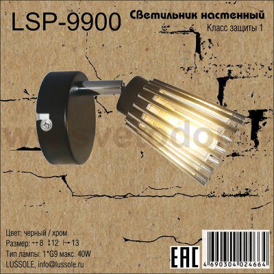 Светильник поворотный спот Lussole LSP-9900 AVONDALE