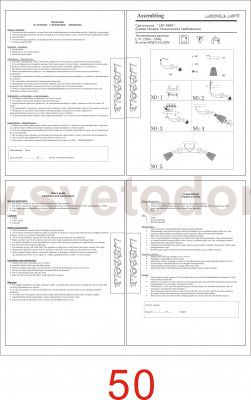 Люстра потолочная Lussole LSP-9940