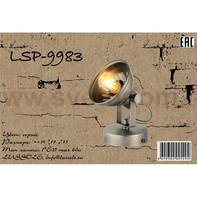Спот Lussole Loft LSP-9983