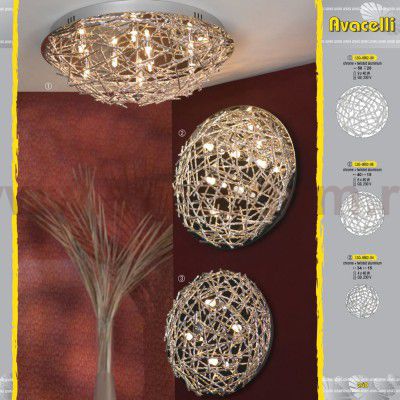 Светильник настенно-потолочный Lussole LSQ-0602-06 AVACELLI