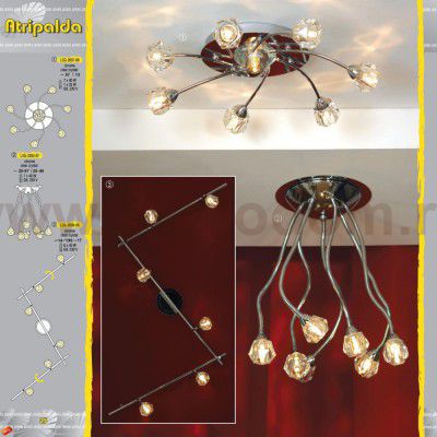 Люстра Lussole LSQ-2007-08 ATRIPALDA