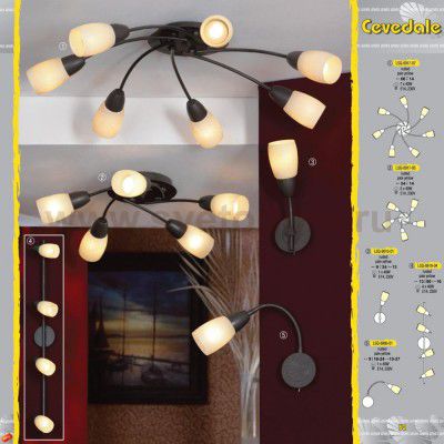 Люстра потолочная Lussole LSQ-6917-07 CEVEDALE