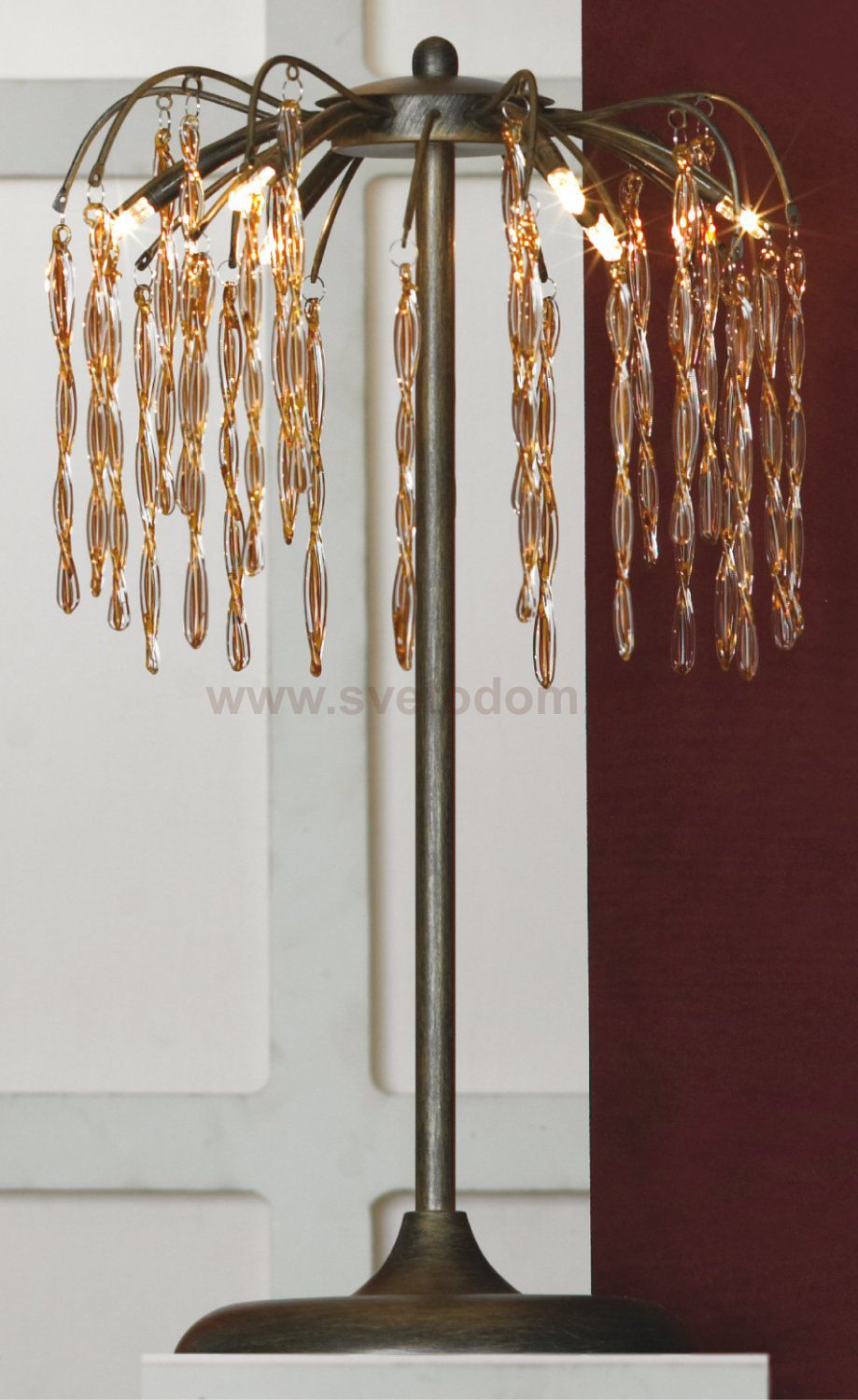 Светильник настольный лампа Lussole LSQ-7604-06 Assisi