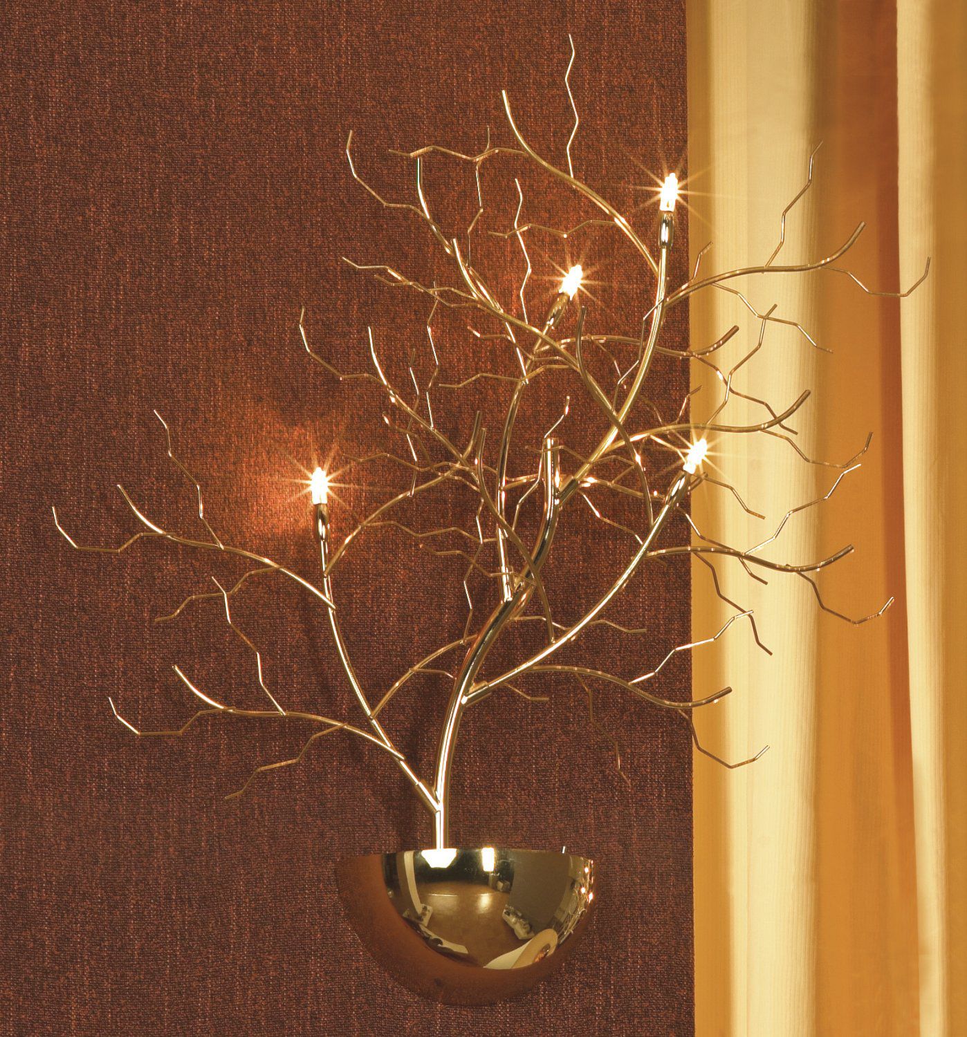 Светильник настенный бра Lussole LSQ-9011-04 AUTUNNALE