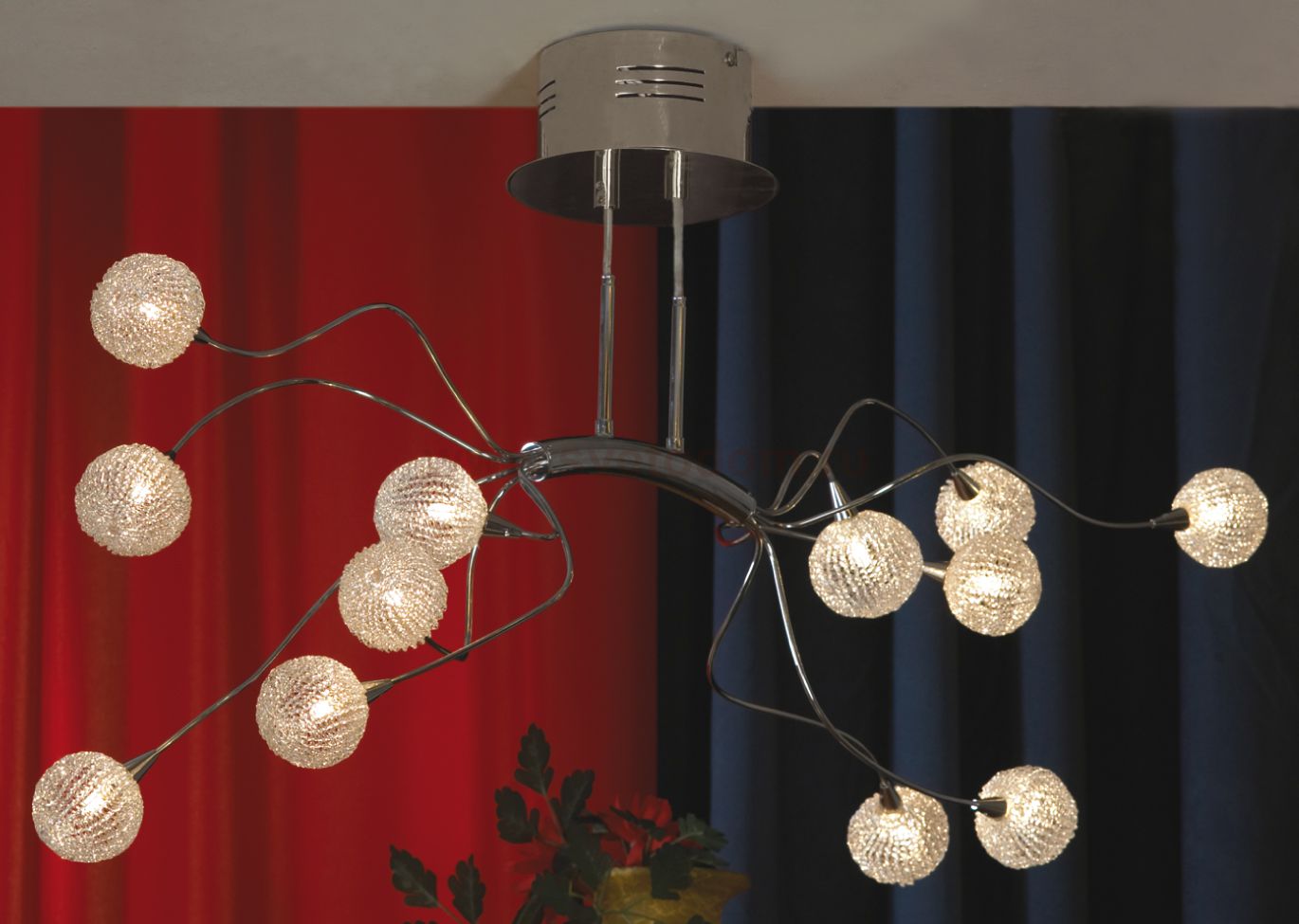 Светильник люстра подвесная Lussole LSX-3803-12 Maggiolata