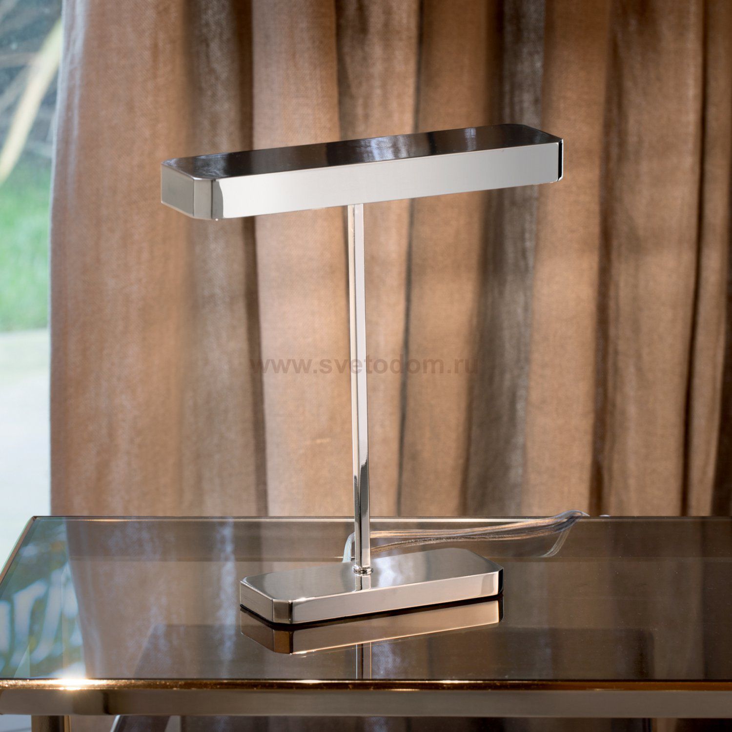 Ideal Lux LUMI TL2 CROMO Настольная лампа