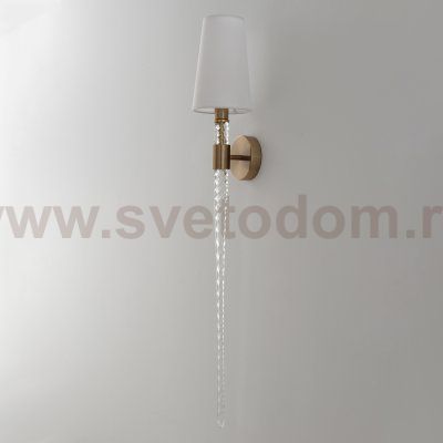 Бра Crystal Lux LUMINOUS AP1 BRASS