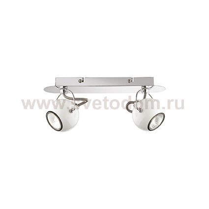 Светильник бра Ideal lux LUNARE AP2 BIANCO (77895)
