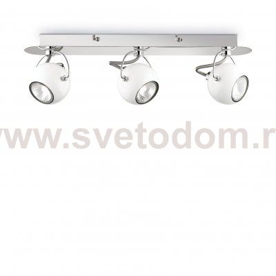 Светильник бра Ideal lux LUNARE AP3 BIANCO (77901)