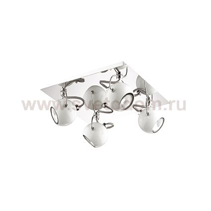 Потолочный светильник Ideal lux LUNARE PL4 BIANCO (77918)