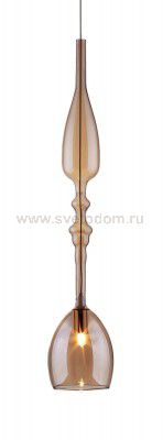 Светильник подвесной Crystal Lux LUX NEW SP1 C AMBER (2263/211)