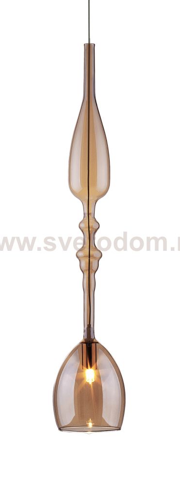 Светильник подвесной Crystal Lux LUX NEW SP1 C AMBER (2263/211)