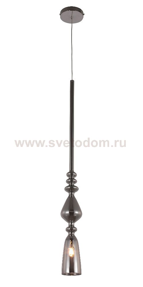 Светильник подвесной Crystal Lux LUX NEW SP1 B SMOKE (2260/211)