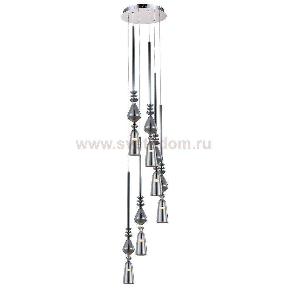 Светильник подвесной Crystal lux LUX D360-6 CHROME 2260/206