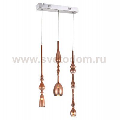 Светильник подвесной Crystal lux LUX L300-3 CHROME 2260/203