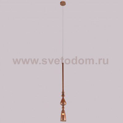 Светильник подвесной Crystal lux LUX SP1 B COPPER 2262/201
