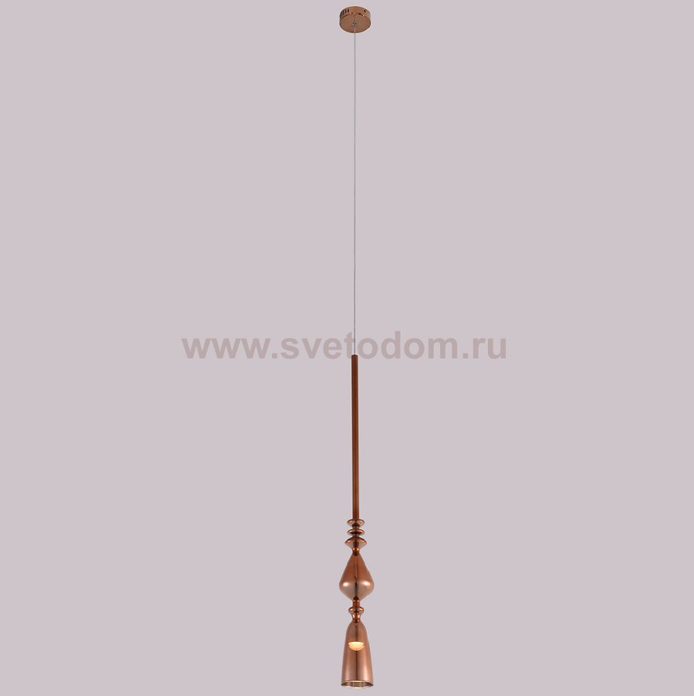 Светильник подвесной Crystal lux LUX SP1 B COPPER 2262/201