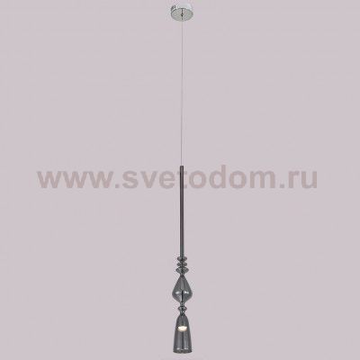 Светильник подвесной Crystal lux LUX SP1 B SMOKE 2260/201