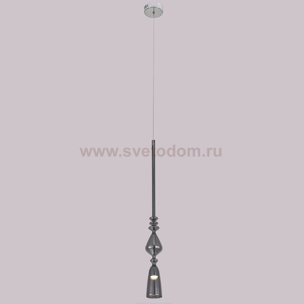 Светильник подвесной Crystal lux LUX SP1 B SMOKE 2260/201