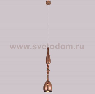 Светильник подвесной Crystal lux LUX SP1 C COPPER 2265/201