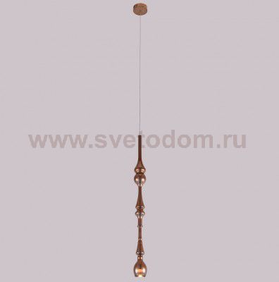 Светильник подвесной Crystal lux LUX SP1 D COPPER 2268/201