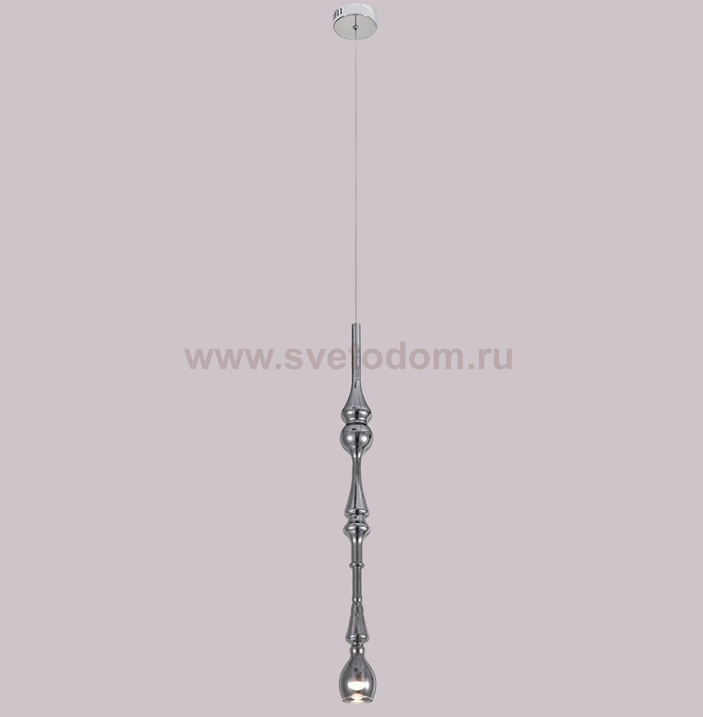 Светильник подвесной Crystal lux LUX SP1 D SMOKE 2266/201