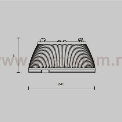 Аксессуар Technical Lens002D45-15W