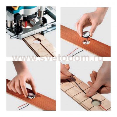 Встраиваемый светильник Linea Light 86179 Romim