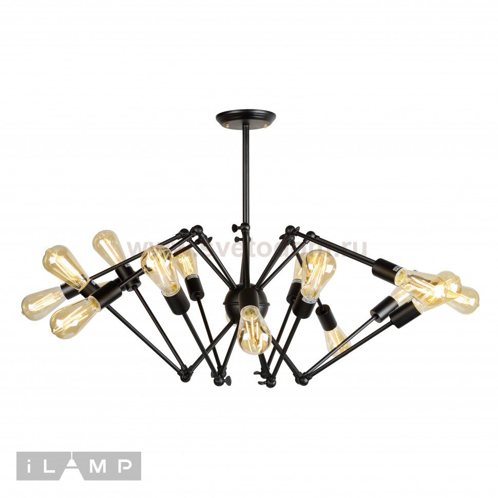 Подвесная люстра iLamp Spider Loft 212-16
