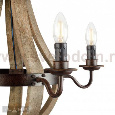 Подвесная люстра iLamp Epoca Loft 6183-5B