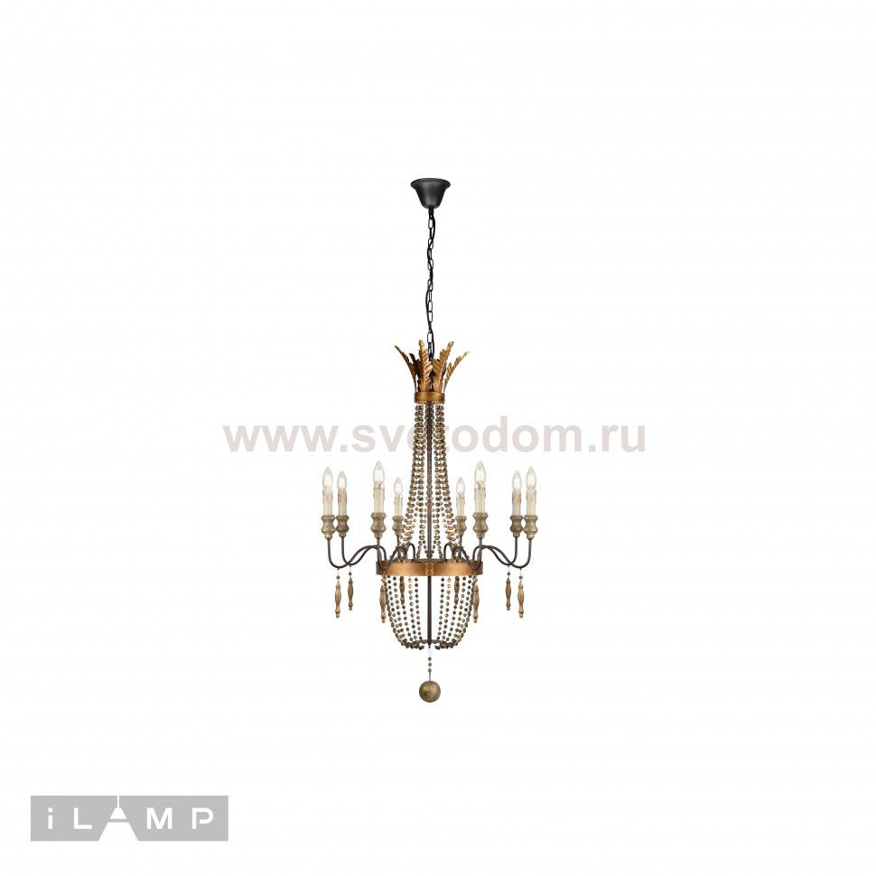 Подвесная люстра iLamp Perla Loft 6222-8