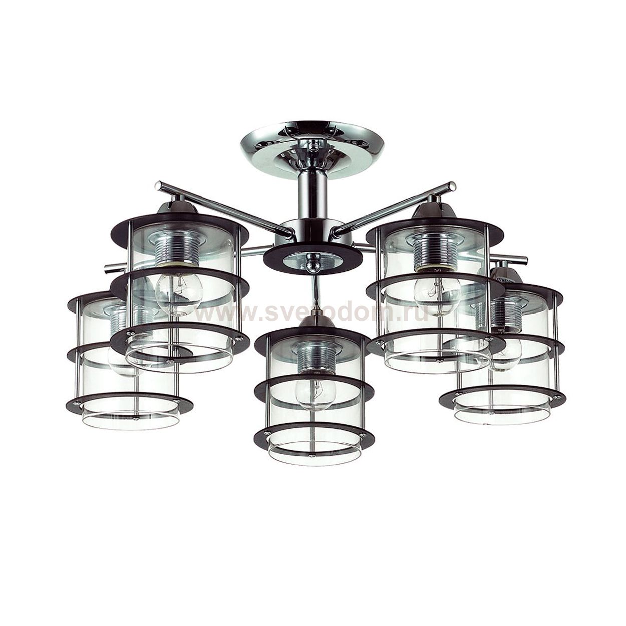 Люстра потолочная Lumion 3504/5C ROTONDUM