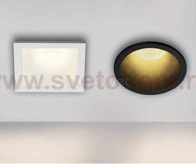 M01-1009 white светильник встраиваемый Italline